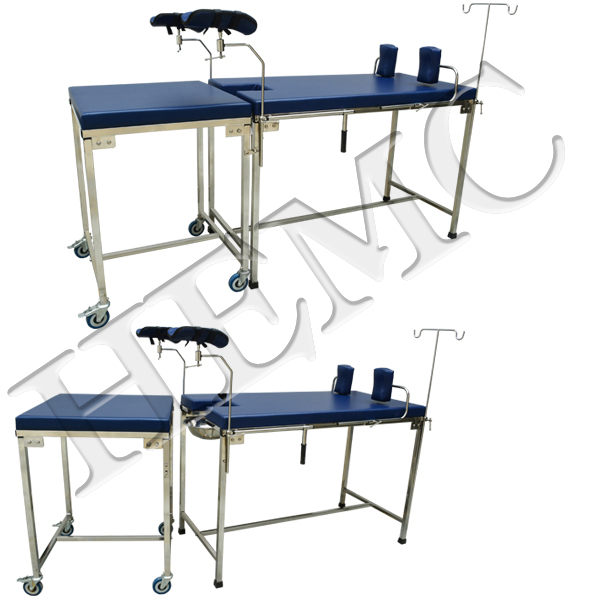 LABOUR & DELIVERY BED, TWO PARTS