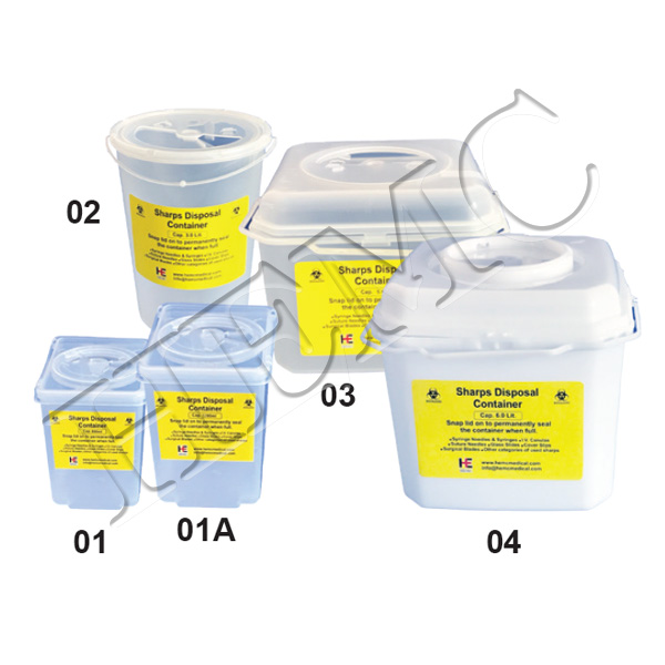 SHARPS CONTAINER, PLASTIC