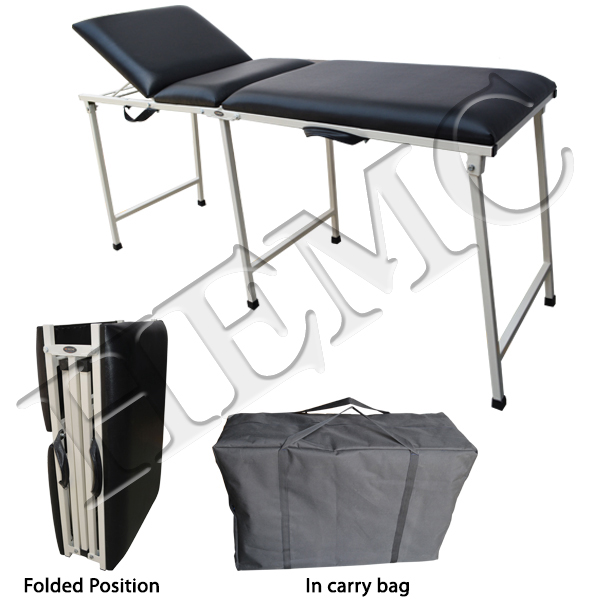 EXAMINATION TABLE, 3-SECTION, FOLDABLE