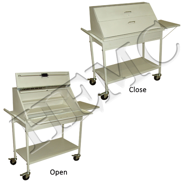 MEDICINE CUM INJECTION TROLLEY