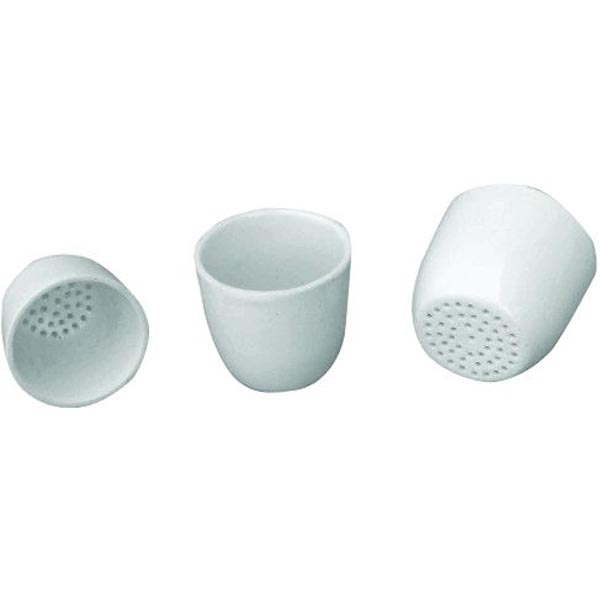GOOCH CRUCIBLE, without lid, porcelain
