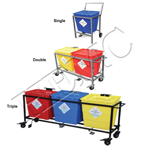 WASTE SEGREGATION TROLLEYS